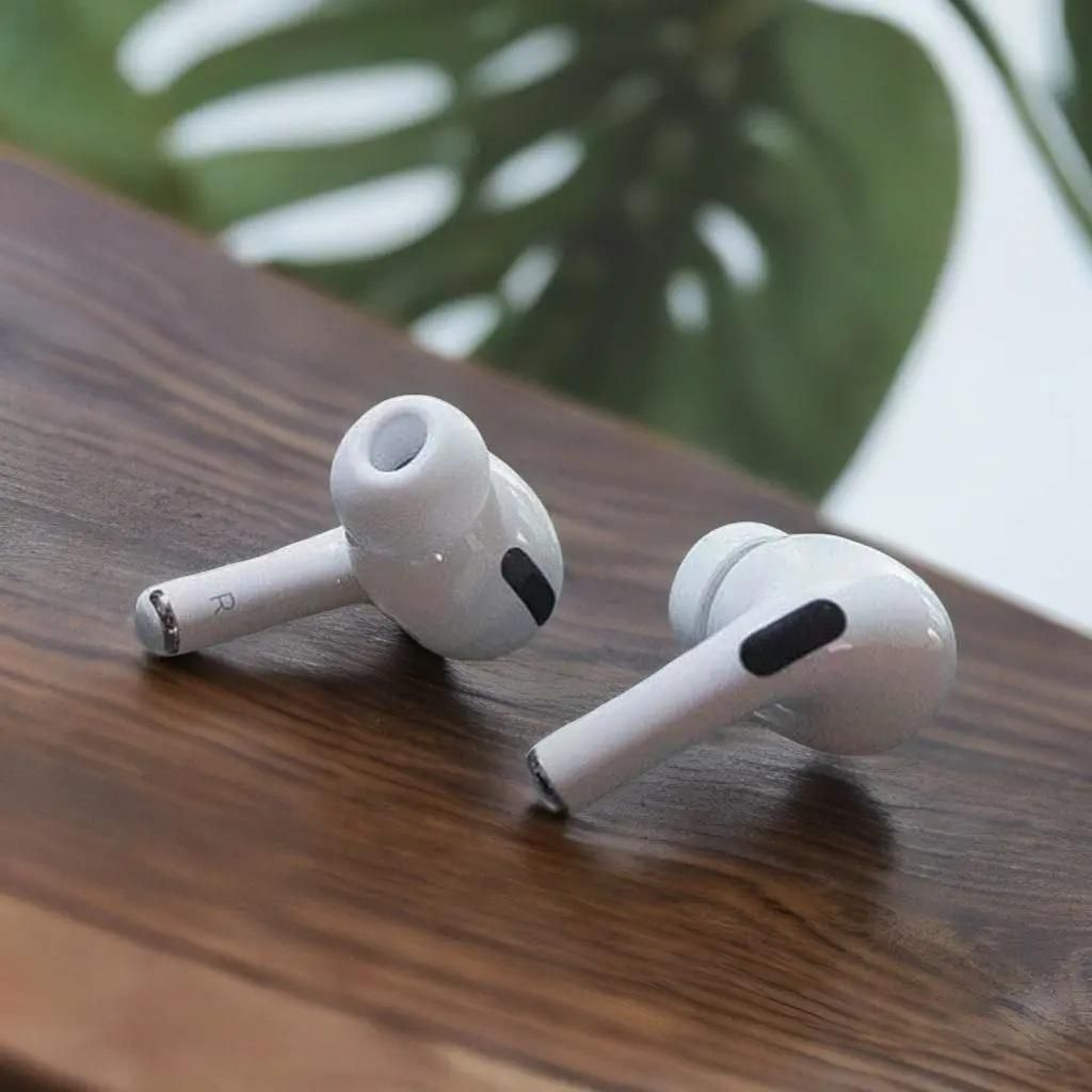 Earbuds with LCD Touch Screen