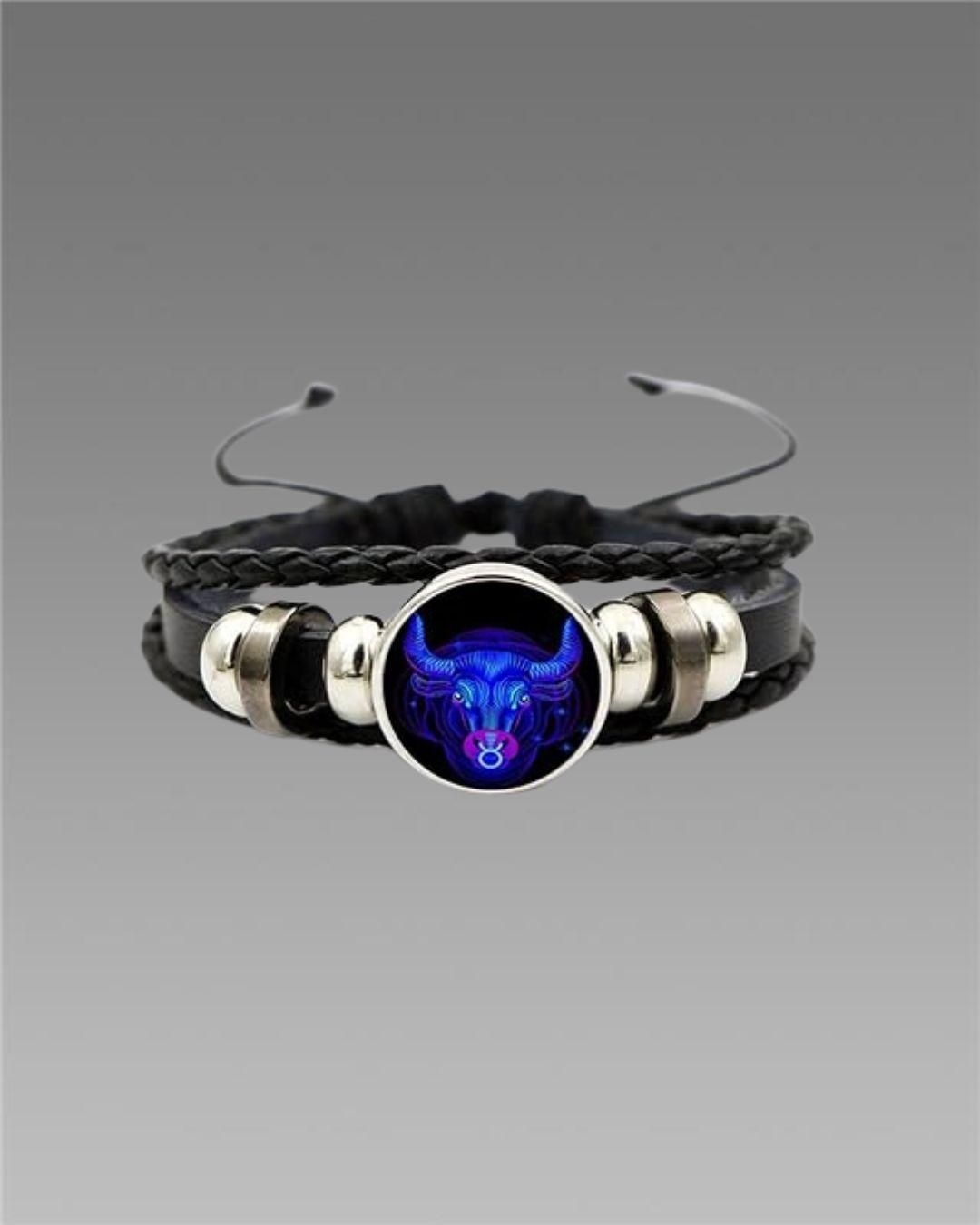 Zodiac Constellation Braided Bracelet