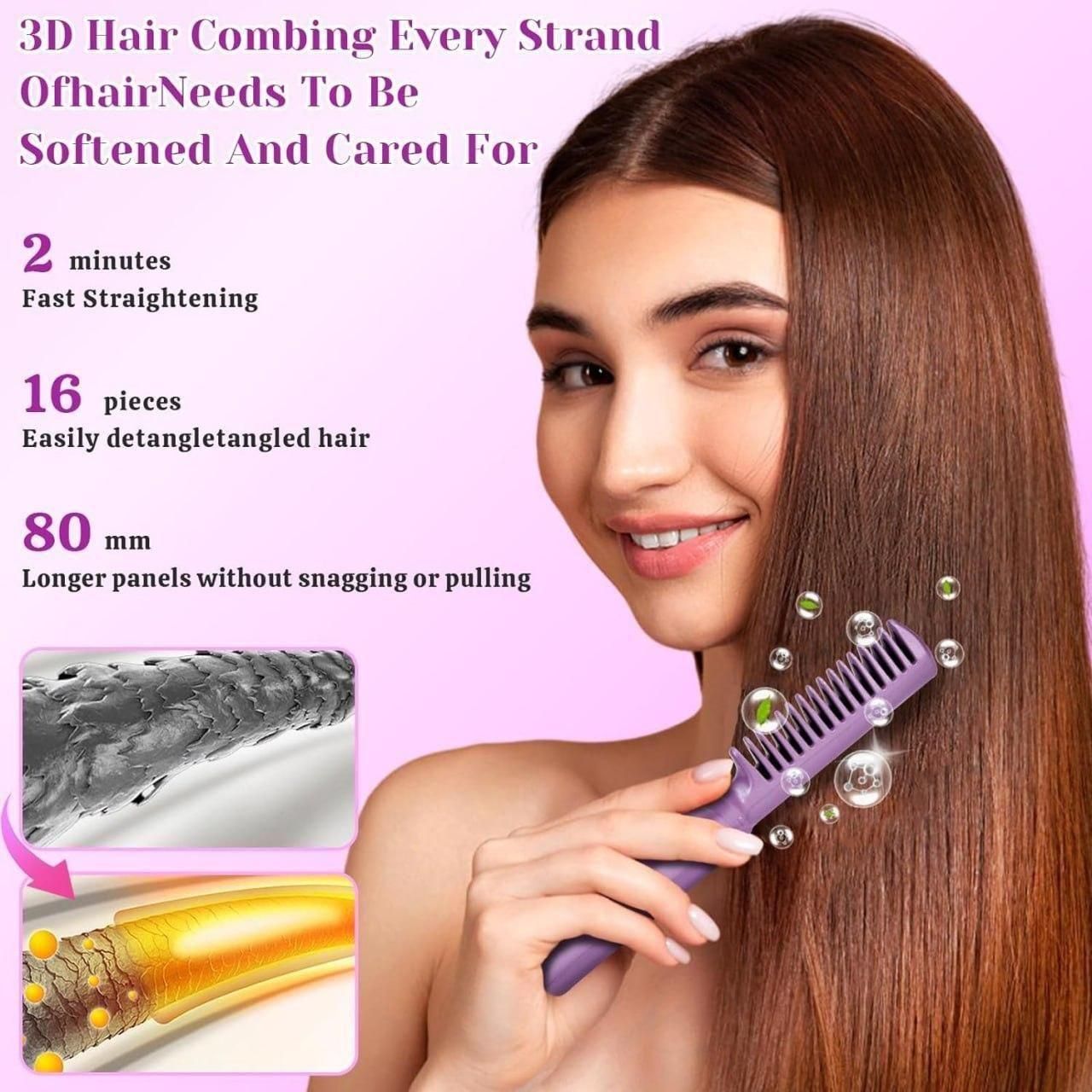 Hair Straightener With Hair Straightener Hot Comb