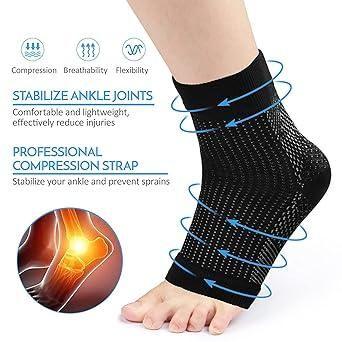 Swelling Heel protect socks 2 Pair