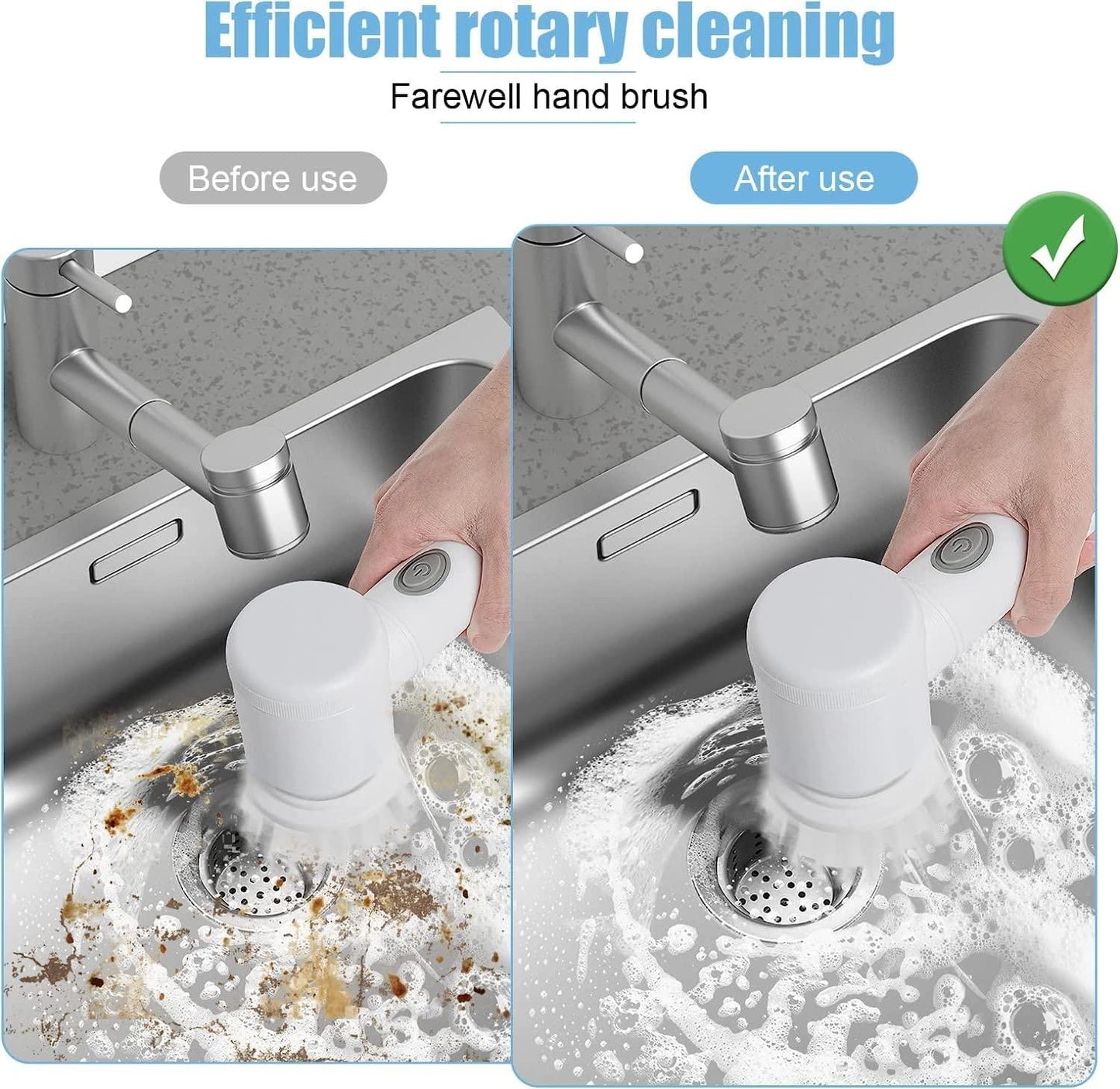 Electric Bathroom Cleaning Brush