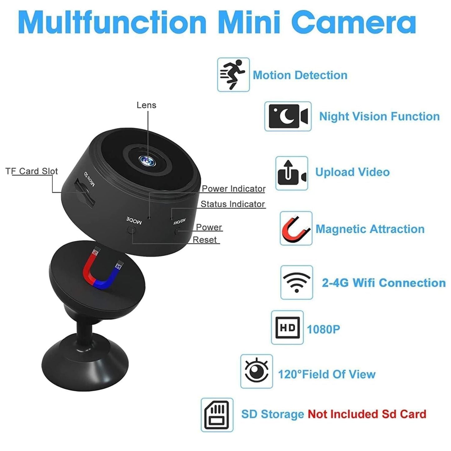 Mini Cameras with Indoor Video Recorder