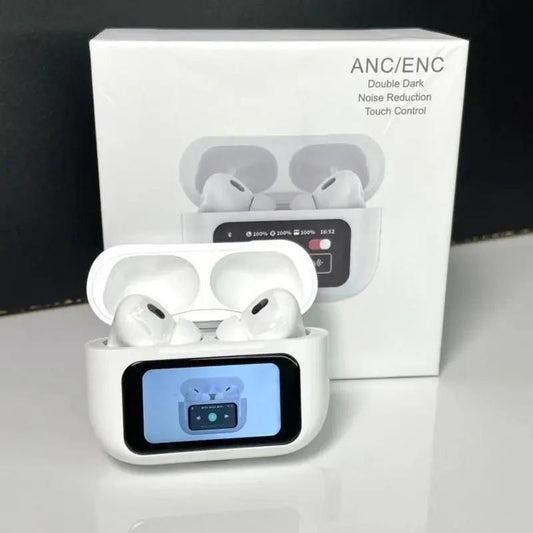 Earbuds with LCD Touch Screen